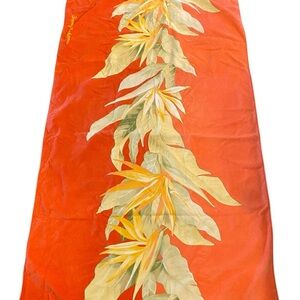 Tommy Bahama orange bird of paradise home collection oversized beach towel